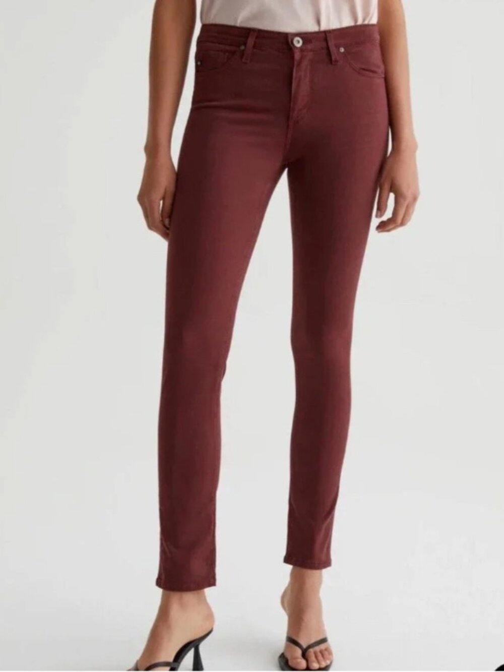 AG Prima Cigarette Leg Burgundy 31